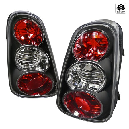 Spec-D Tuning 01-04 Mini Cooper Altezza Tail Light Black LT-MINI01JM-TM
